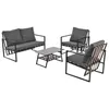 Gartenmöbel Sitzgarnitur Garten-Garnitur Set,Gartenlounge Produktbild-Vorschau 14