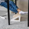 leg&go Repose-pieds ergonomique en bois avec rouleaux, Voir les images du produit 3