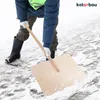KOTARBAU® Schneeschieber Holz mit Stiel 50x38 cm Produktbild-Vorschau 2
