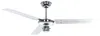 Ventilatore da soffitto con catena Tristar-Z Cromo 122 cm Anteprima dell’immagine prodotto 2