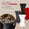 Deuba Set da 5 Rivestimenti Elastici per Tavoli Bar Ø 60-65 Anteprima dell’immagine prodotto 6