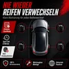 Pitlane Performance Ventilkappen Auto mit Beschriftung im Produktbild-Vorschau 2