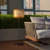 Outsunny Rattan Solarlampe, Wegleuchte mit Warmweißem Produktbild-Vorschau 2