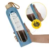 4FIZJO Glas Trinkflasche 1000 ml, Sportflasche, Produktbild-Vorschau 6