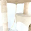 lionto Kratzbaum für Katzen 112 cm hoch, mit Höhle, Produktbild-Vorschau 11
