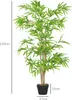 Outsunny Bambou artificiel Hauteur 1,5 m 644 Feuilles Voir les images du produit 3