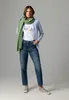 MORE & MORE Striped BILLA Blouse 2320 classic str 36 Produktbild-Vorschau 4