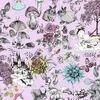 Profhome 381203-GU Blumen Tapete Kindertapete matt rosa Produktbild-Vorschau 1
