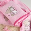 Baby43 Asciugamano per bambini 50x90 cm rosa Anteprima dell’immagine prodotto 7