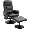 Homcom HOMCOM poltrona massaggiante con pouf Poltrona TV Anteprima dell’immagine prodotto 9