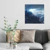 DEQORI Hybrid Leinwand Bild 50x50 cm 'Gipfel der Zukunft' Produktbild-Vorschau 3