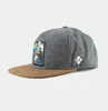 Bavarian Caps "Popeye" Snapback in grau