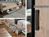 Nachtkommode "Stockholm" aus Spanplatte in braun mit 3 Produktbild-Vorschau 5
