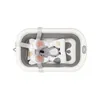 Baignoire pour bébé Pliable avec thermomètre et coussin de Voir les images du produit 9