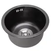 Mini Rundküchenspüle – Edelstahl Einbowl-Becken mit Produktbild-Vorschau 10