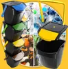 KADAX Set de seaux de recyclage "Loras", poubelle avec Voir les images du produit 6