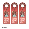 Sorry keine Zeit oder komm rein Türhänger 3er Set mit Produktbild-Vorschau 2