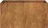 vidaXL Fioriera Rusty 80x40x40 cm Acciaio resistente alle Anteprima dell’immagine prodotto 5