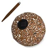 Sfera decorativa solare in metallo - Ø 28,5 cm - bianco Anteprima dell’immagine prodotto 8