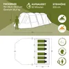 Skandika Tunnelzelt Nordland für 6 Personen | Zelt mit Produktbild-Vorschau 6