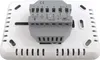 A close-up view of the back of a white digital thermostat, showing its connection terminals. Náhľad obrázku produktu