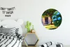 MuchoWow® Rundes Wandbild - Runde Bilder Blaue Hortensien Ø Produktbild-Vorschau 3