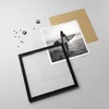 Gerahmtes Poster - Schwarzer Rahmen - Frau Strand Surfen - Produktbild-Vorschau 4