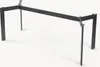 A black metal table base with four legs and a connecting frame, shown against a white background. Produktbild-Vorschau