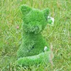 AniPlants, Grasfigur, "Fuchs" sitzend, Gartendeko, 37cm Produktbild-Vorschau 2