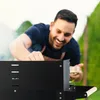 Relaxdays Grill mit Rädern, 2 Ablagen, höhenverstellbarer Produktbild-Vorschau 3