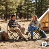 Campingstuhl Outdoor Klappstuhl mit Getränkehalter und Produktbild-Vorschau 4