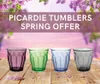 Duralex Trinkglaser Picardie - 4 Stuck - farbig - Glas - Produktbild-Vorschau 2