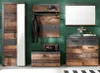 trendteam Garderobe 5-teilige Kombination Indy Graphit Grau Produktbild-Vorschau 10