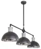 Steinhauer Pendelleuchte Brooklyn 3-flammig Schwarz Matt/ Produktbild-Vorschau 22