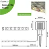 LUMILED LED solární pásek 5M 150 LED teplá bílá 3000k pásek Náhled obrázku produktu 5