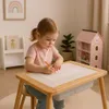 Montessori Holz-Spiel- und Lerntisch KRUZZEL mit Stuhl, 2 Produktbild-Vorschau 5