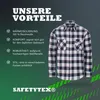 Flanellhemd Karohemd Holzfäller Arbeitshemd Flanell Hemd Produktbild-Vorschau 5