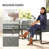Outsunny Rattan Bistroset, 3 teiliges Gartenmöbel-Set mit 2 Produktbild-Vorschau 6