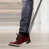3 Stück Schuhanzieher Set 65cm Farbe Silber Kunststoff Produktbild-Vorschau 2