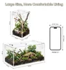 Solidchoice - Acryl Terrarium voor Springspinnen, Set van 2 Productafbeelding-voorbeeld 2