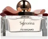 A close-up studio shot of a Salvatore Ferragamo Signorina perfume bottle. Produktbild-Vorschau