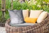 MuchoWow® Outdoor Kissen - Marmor - Muster - Gus - Weiß - Produktbild-Vorschau 3