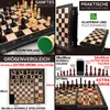 APEQi® LUXUS SCHACH - großes Schachspiel Holz HOCHWERTIG - Produktbild-Vorschau 8