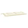 A cream-colored bench cushion on a white background. Anteprima dell’immagine prodotto