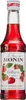 A bottle of Monin strawberry syrup. Podgląd zdjęcia produktu