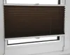 Plissee Faltrollo inkl. Klemmträger schoko braun 115x100 cm Produktbild-Vorschau 1