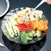 Edelstahl Dampfgarer Einstellbar Dünsteinsatz (15.5cm-27cm) Produktbild-Vorschau 7