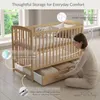 Love For Sleep Babybett Gitterbett mit Schublade 120 x 60 + Produktbild-Vorschau 3