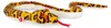 Teddy Hermann serpente giallo-arancio fantasia 0 0 Pezzi Anteprima dell’immagine prodotto 3