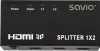 Savio CL-42 Videosplitter HDMI 2x HDMI Produktbild-Vorschau 1